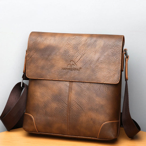 Messenger Bag For Men Business Gentlemen Style Crossbody Bag