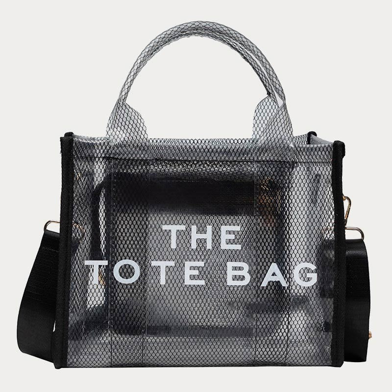 Tote For Women Clear PVC Large Capacity Crossbody Bag