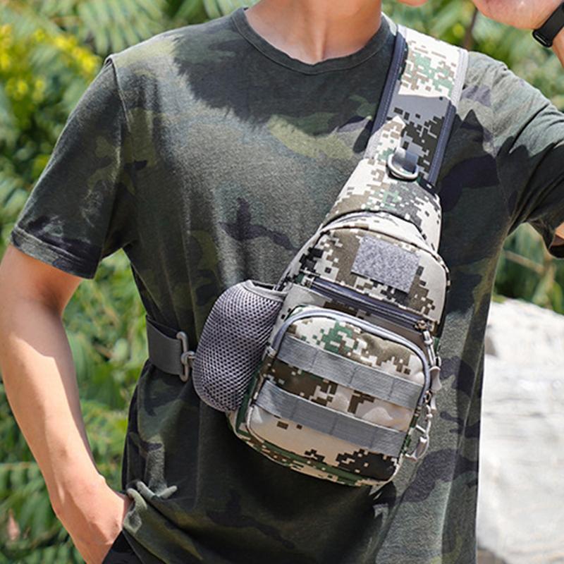 Camouflage Outdoor Waterproof Multifunctional Sling Bag