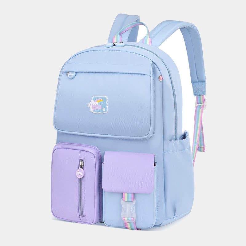 Lightweight Waterproof Large Capacity Comfortable College Style Cute School Backpack