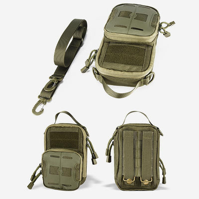 Multi-carry Mini Tactical Bags Crossbody Purse Gear Bag for Fishing Travel