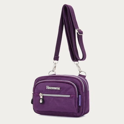 Crossbody Bag For Women Casual Adjustable Strape Nylon Waist Bag