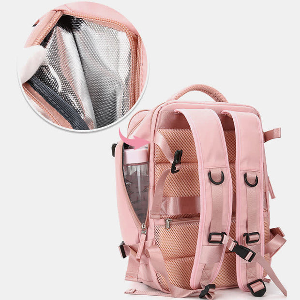 Multi-Pocket Backpack for Women Girls Travel Laptop Backpack College Bookbag