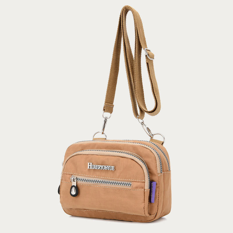 Crossbody Bag For Women Casual Adjustable Strape Nylon Waist Bag