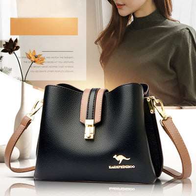 Crossbody Bag for Women Generous PU Leather Shoulder Bag