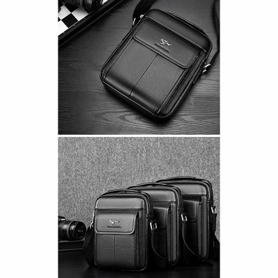 Messenger Bag for Men Large Capacity Business Trip Crossbody Bag