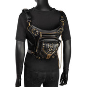 Women's Steampunk Retro Motorcycle Waist Bag