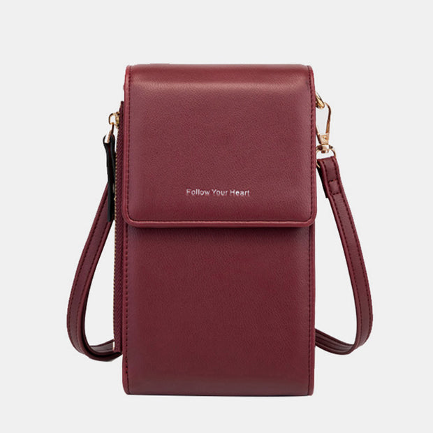 Casual Multi-slot Elegant Phone Bag Crossbody Bag