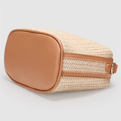 Crossbody Bag For Women Summer Beach Straw Shoulder Purse