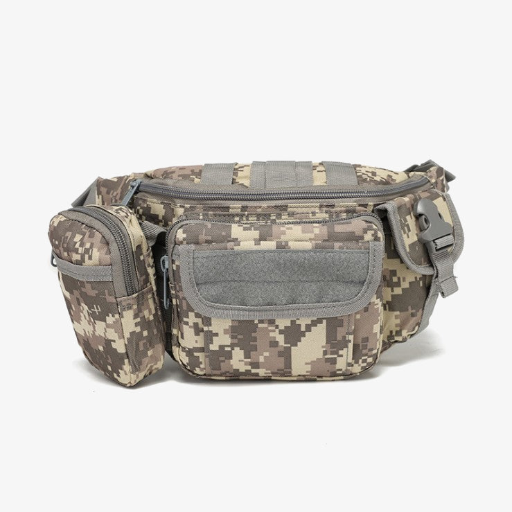 Camouflage Tactical Crossbody Bag Wear Resistant Hip Belt Waist Pack