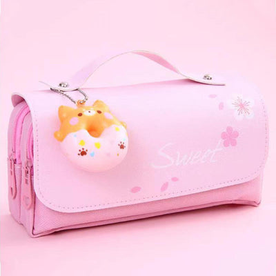 Pencil Case For Study Cute Decompression Multifunctional Large Capacity Case