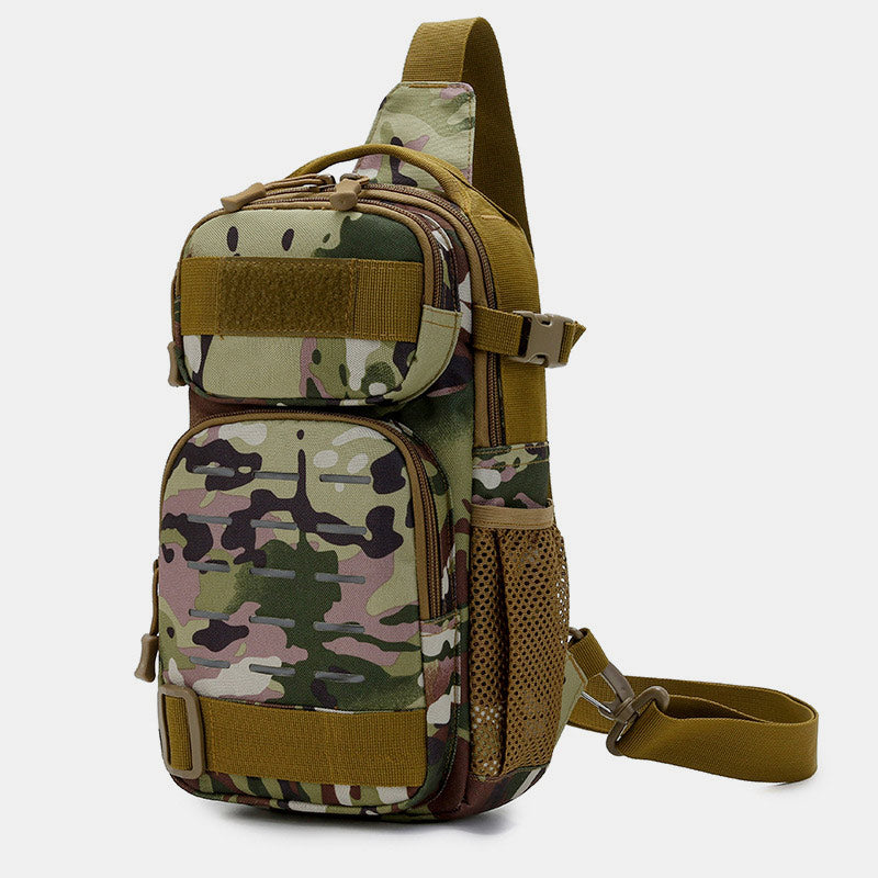 Waterproof Durable Tactical Camouflage Sling Bag With Reflective Strap