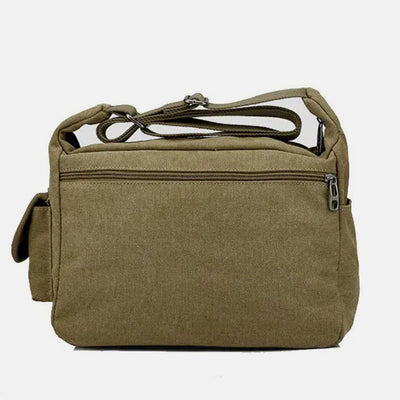 Wear-Resistant Large Capacity Vintage Crossbody Bag