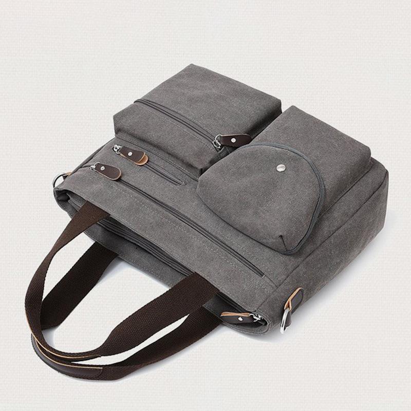 Large Capacity Multi-Pocket Casual Messenger Bag