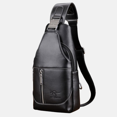 Men Casual Travel Crossbody Chest Sling Bag One Shoulder Strap Bag