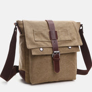 Multi-Pocket Retro Business Messenger Bag