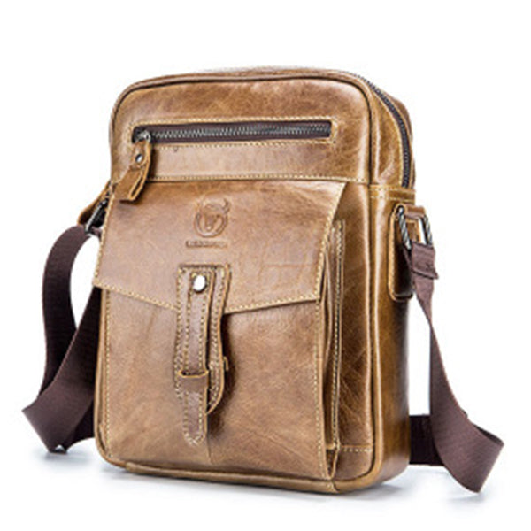 Bull Captain Genuine Leather Crossbody Bag