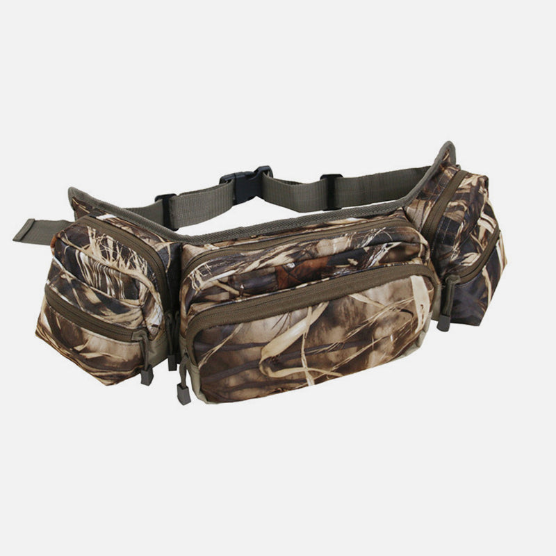 Large Waist Bag for Men Camo Waist Pack Belt Bag