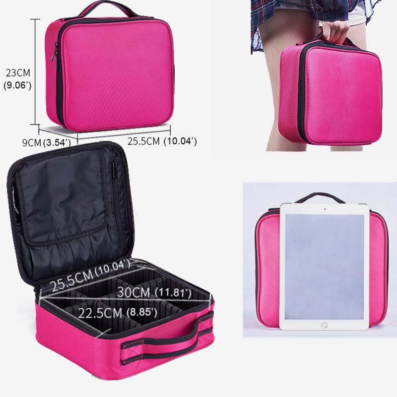 Multifunctional Cosmetic Bag For Women Travel Portable Large Storage Bag