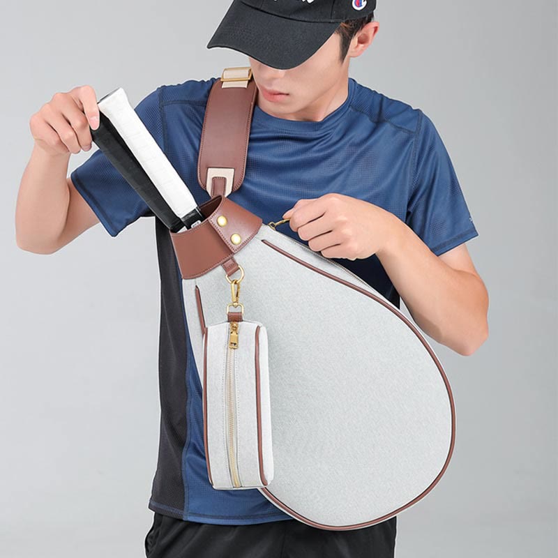 Waterproof Tennis Bag Large Capacity Crossbody Sports Racquet Bag