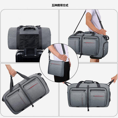 Duffel Bag For Travel Foldable Large Capacity Portable Fitness Bag