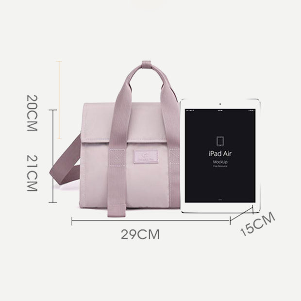 Crossbody Bag for Women Nylon Shoulder Handbag Travel Waterproof Top-Handle Satchel