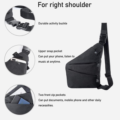 Sling Bag For Men Cycling Mountaineering Sports Crossbody Chest Bag