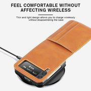 FREE TODAY: Samsung Galaxy Z Flip 2 3 4 Phone Case Leather Phone Bag with Multi-Slot