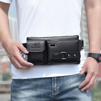 Waterproof Multi-Pocket Sling Bag