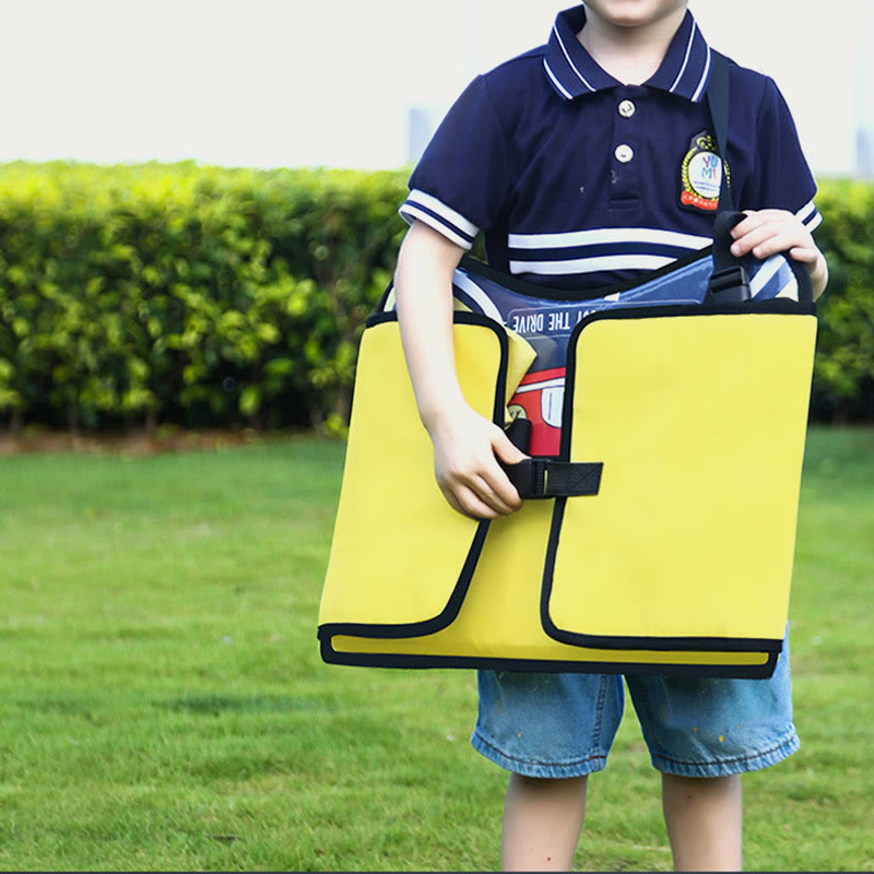 Kids Travel Tray For Car With Load Bearing Belt