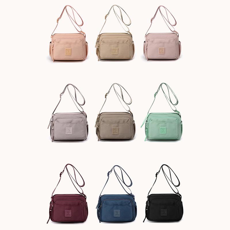 Small Casual Nylon Crossbody bags Shopping Shoulder Purse for Women