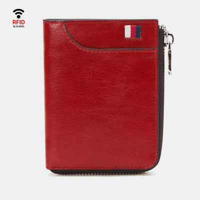 Vintage RFID Large Capacity Wallet