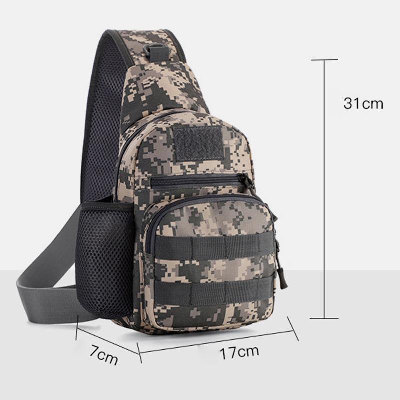 Camouflage Outdoor Waterproof Multifunctional Sling Bag