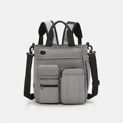 Multifunctional Water-resistant Scalable Handbag-Backpack