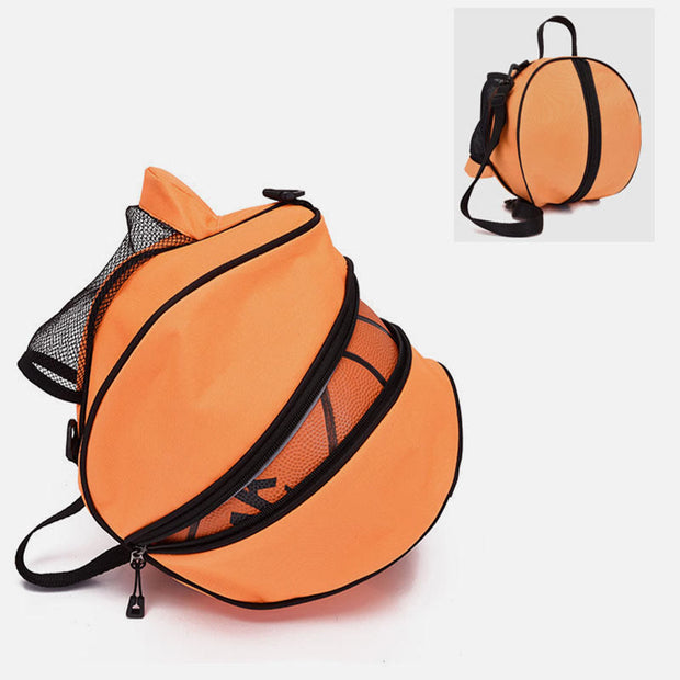Oxford Round Basketball Storage Bag Portable Outdoor Sports Training Bag