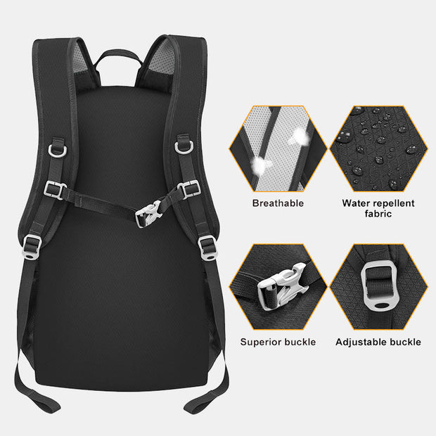 Backpack For Men Outdoor Travel Lightweight Multifunctional Hiking Bag