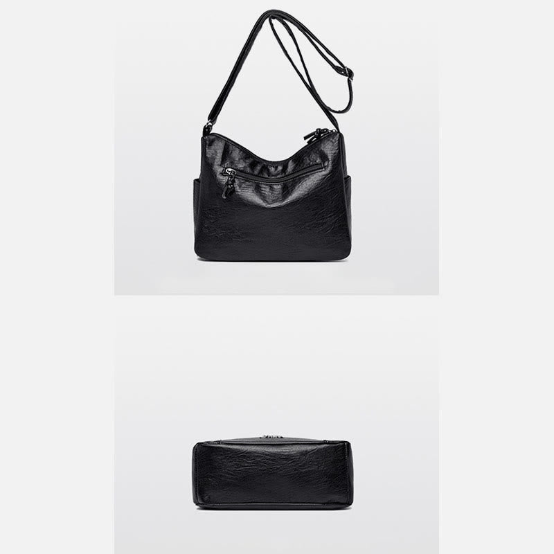 Simple Small Bag For Office Work Multi-Pocket Leisure Crossbody Bag