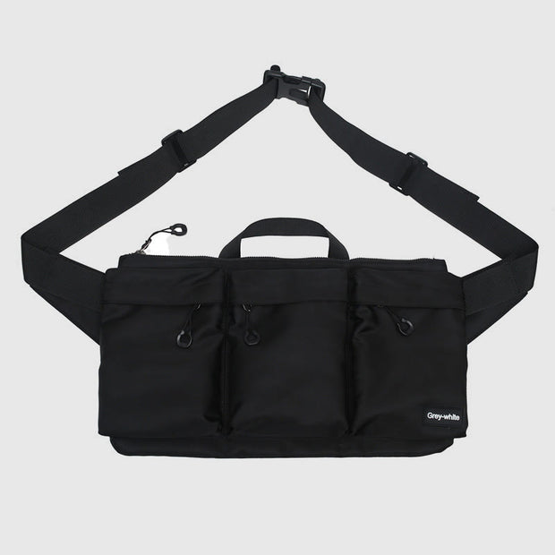 Waist Bag For Men Sports Large Capacity Leisure Crossbody Bag