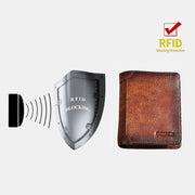 Limited Stock: Genuine Leather RFID Multi-Card Bifold Wallet