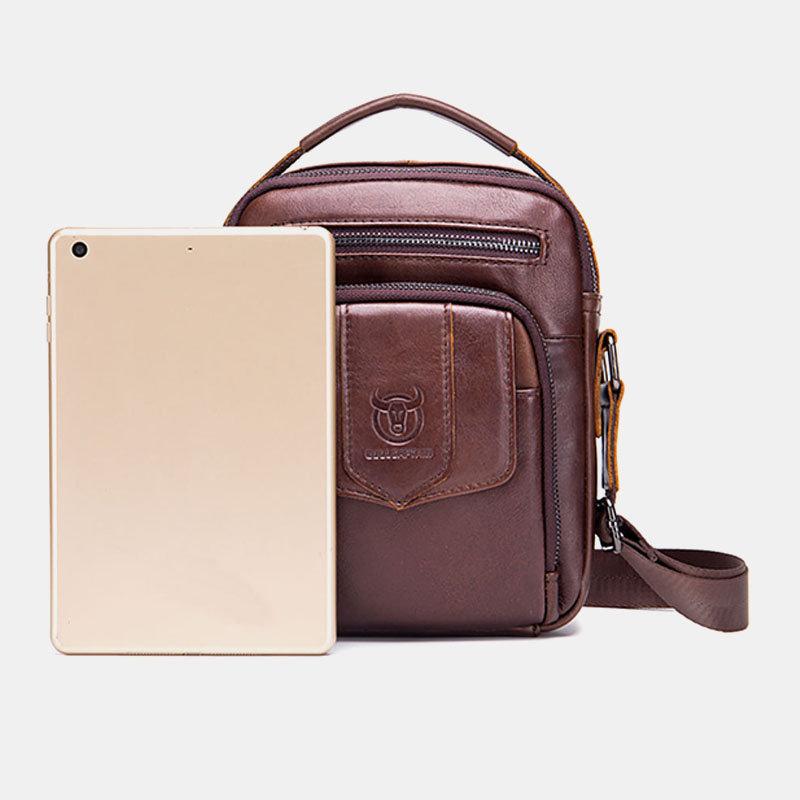 Men's Casual Leather Business Vintage Crossbody Bag