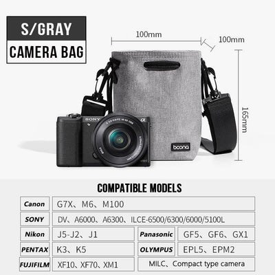 SLR Camera Bag For Travel Waterproof Portable Lens Protective Bag