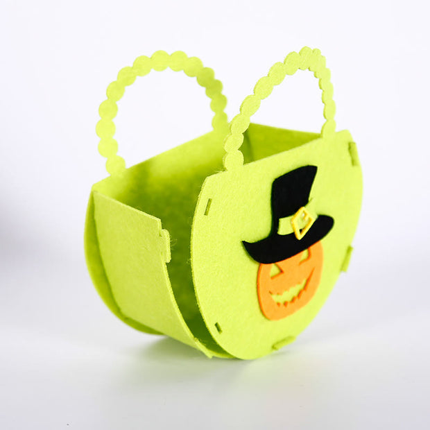 FREE TODAY: 2Pcs DIY Halloween Pumpkin Candy Bag For Children Cute Tote Bag