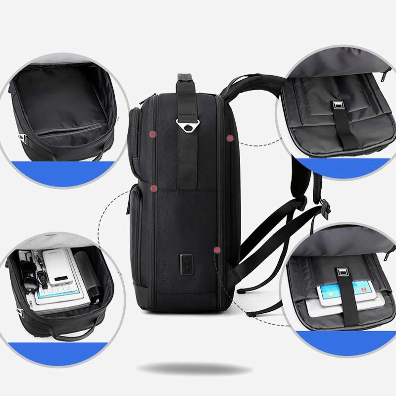 backpack for men business travel large capacity laptop school bag