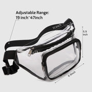 Waist Bag For Women Outdoor Running Fitness Waterproof PVC Bag