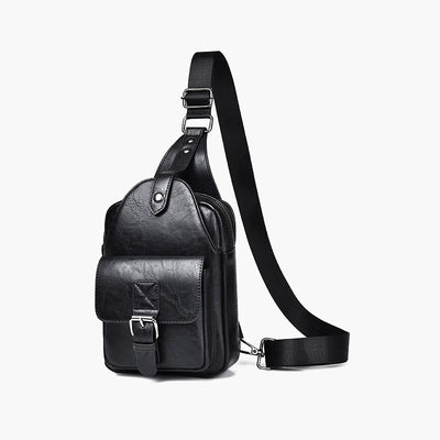 Sling Bag For Men Daily Use Casual Retro Waterproof Crossbody Bag