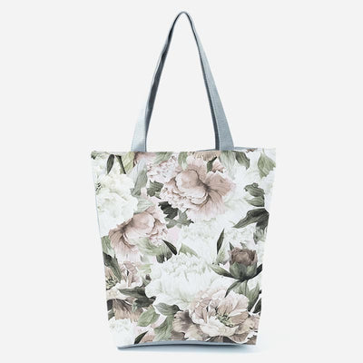 Tote Bag For Women Floral Print Large Capacity Shoulder Bag