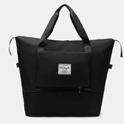 Travel Duffle Bag Extra Large Foldable Tote with Dry Wet Separation Pocket