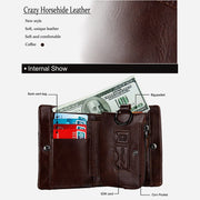 Wallet For Men RFID Multiple Slots Portable Daily Shopping Purse