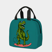 Lunch Bag For Kids School Camping Cartoon Dinosaur Thermal Handbag
