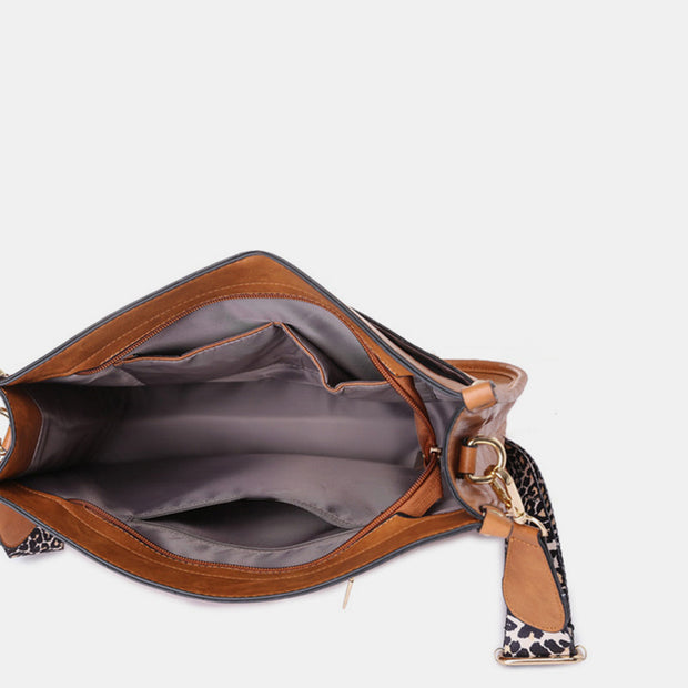 Vintage Crossbody Bag for Women Lightweight Waterproof Casual Shoulder Bag